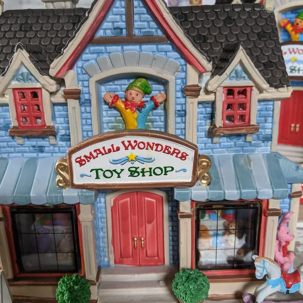 Lemax small wonders toy shop village building‎ hous